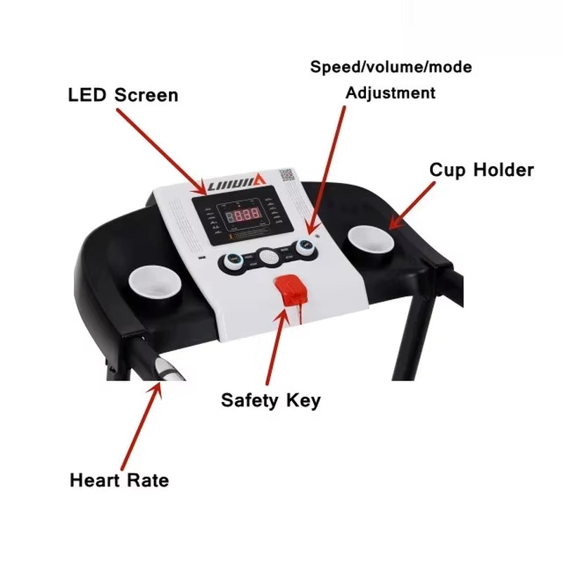 Home Use Electric Motorized Cardio Training Treadmill Gym Equipment Running Machine Intelligent Treadmill